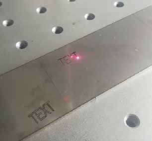 不銹鋼光纖打標