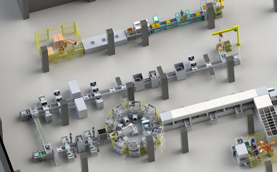 鋰電池模組pack自動生產線 鋰電池模組pack自動生產線