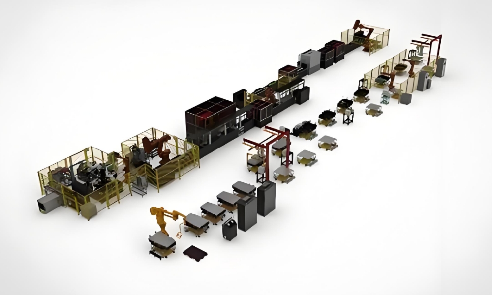 儲能電池模組pack生產線